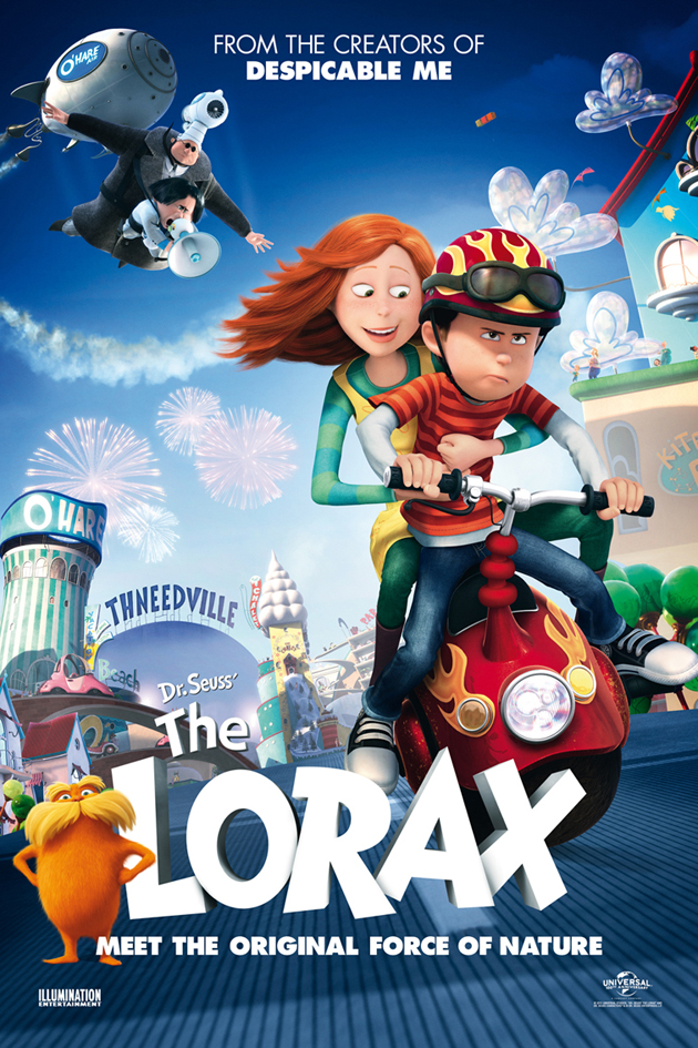 Dr. Seuss' The Lorax Movie Poster - #79339